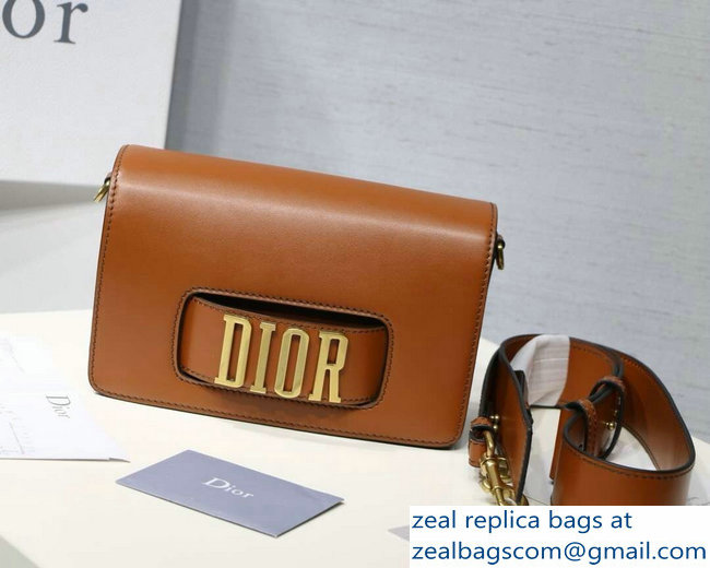 DIOR DIO(R)EVOLUTION FLAP BAG camel/gold - Click Image to Close