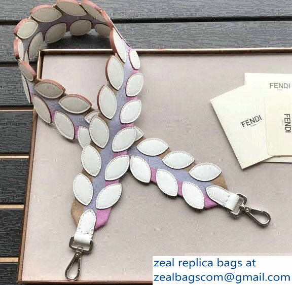 Fendi Leather Long Shoulder Strap You Leaf