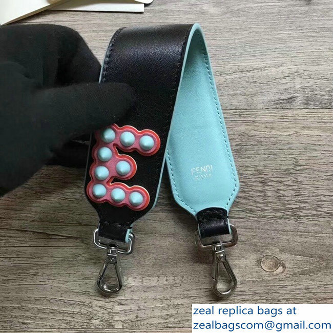 Fendi Leather Mini Short Shoulder Strap You Studded E