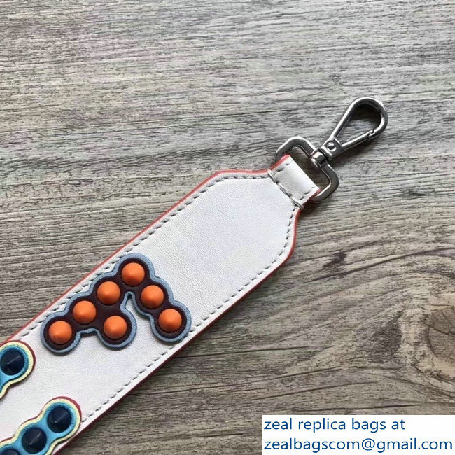 Fendi Leather Mini Short Shoulder Strap You Studded FUN