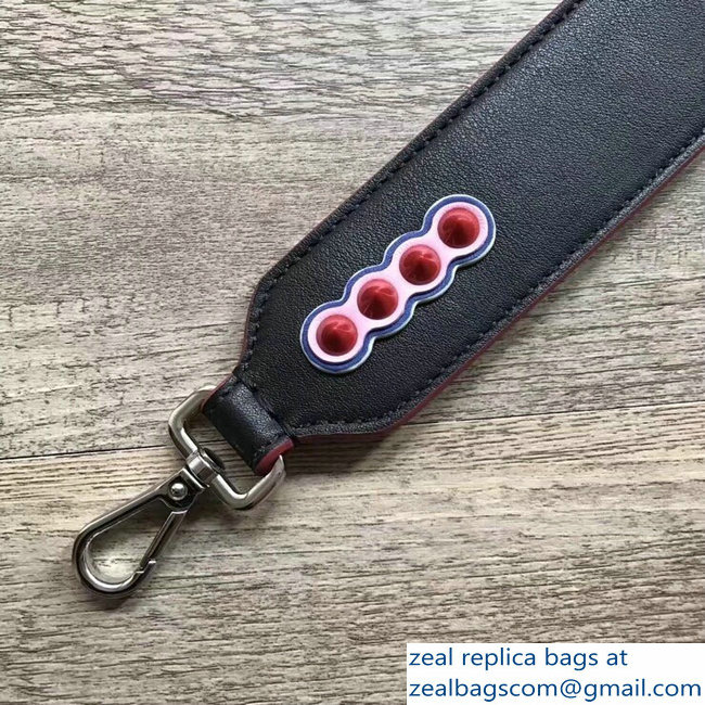 Fendi Leather Mini Short Shoulder Strap You Studded I