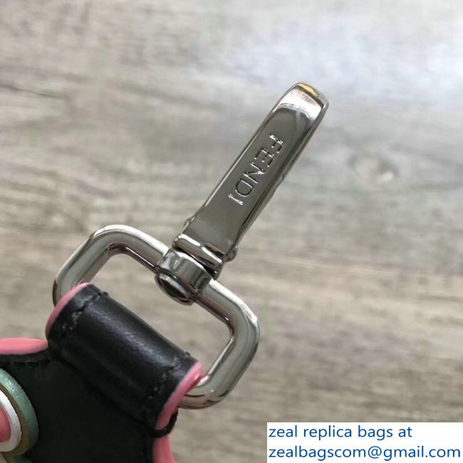 Fendi Leather Mini Short Shoulder Strap You Studded N