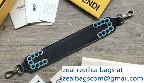 Fendi Leather Mini Short Shoulder Strap You Studded U