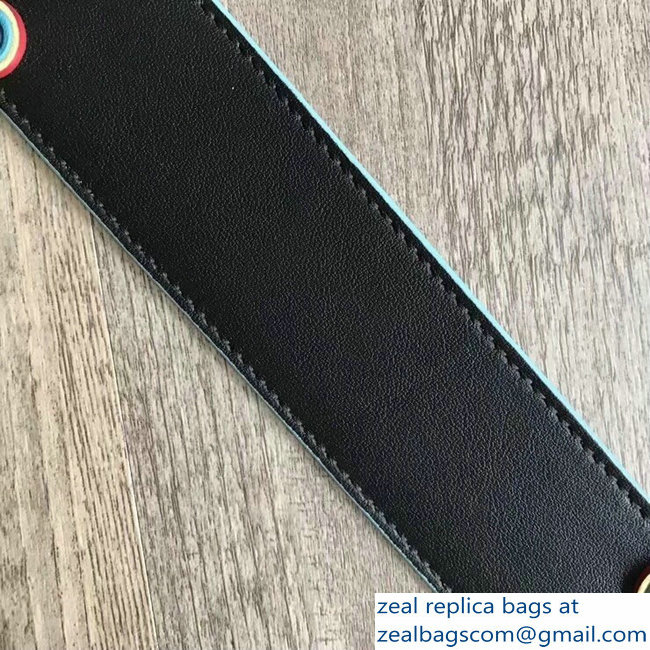 Fendi Leather Mini Short Shoulder Strap You Studded U