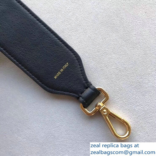 Fendi Long Shoulder Strap You Velvet FF Logo Brown