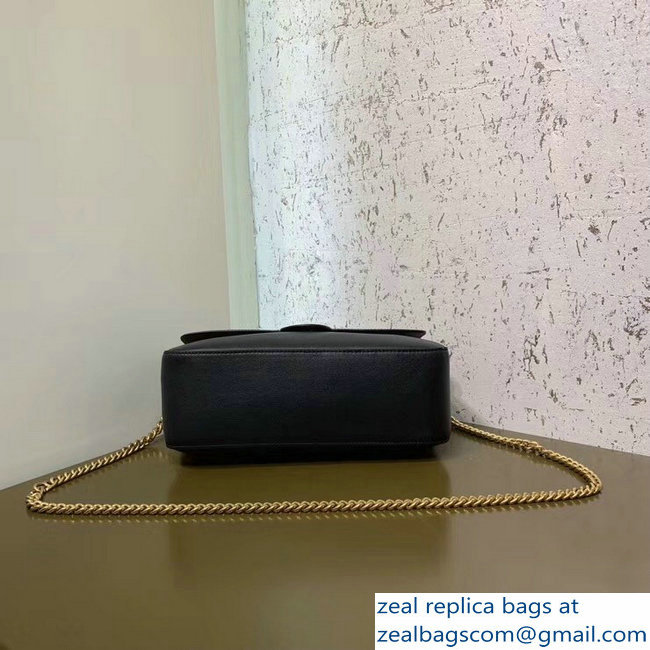 Fendi Medium Baguette Shoulder Bag Black 2018