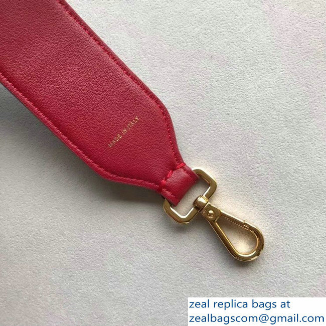 Fendi Mini Short Shoulder Strap You Velvet FF Logo Brown