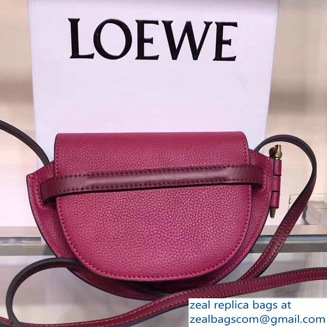 Loewe Mini Gate Bag fuchsia 2018 - Click Image to Close