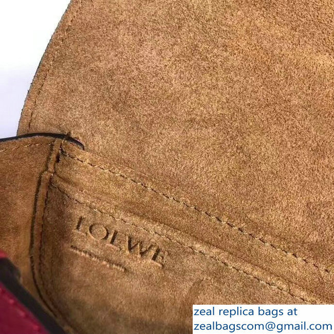 Loewe Mini Gate Bag fuchsia 2018 - Click Image to Close