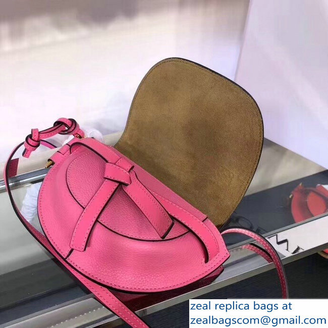 Loewe Mini Gate Bag pink 2018 - Click Image to Close