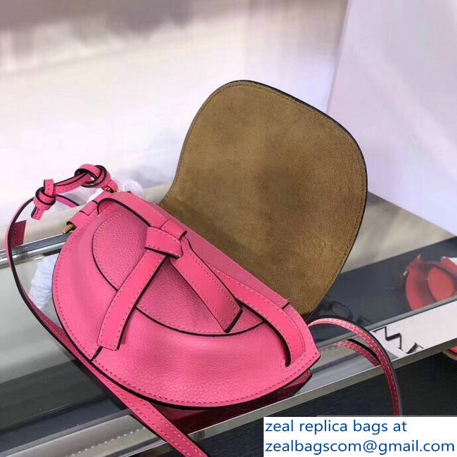 Loewe Mini Gate Bag pink 2018