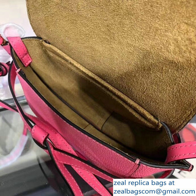 Loewe Mini Gate Bag pink 2018