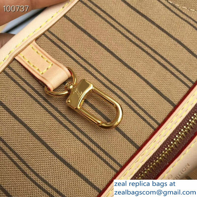 Louis Vuittom Monogram Canvas Neverfull MM Bag Beige