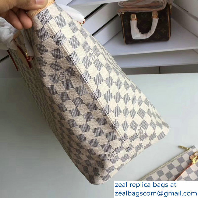 Louis Vuittom damier azur Canvas Neverfull GM Bag