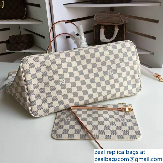 Louis Vuittom damier azur Canvas Neverfull GM Bag