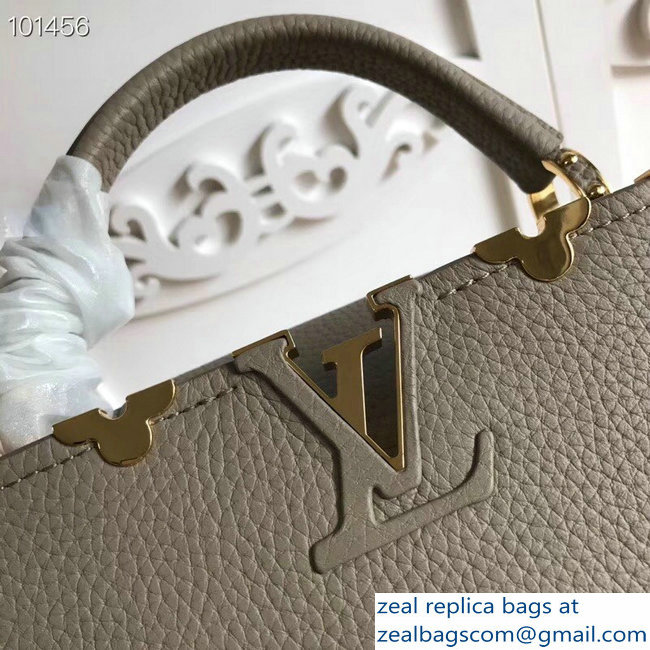 Louis Vuitton Capucines BB Bag Blooms Crown M54665 Galet - Click Image to Close