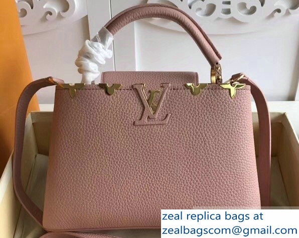Louis Vuitton Capucines BB Bag Blooms Crown M54665 Magnolia