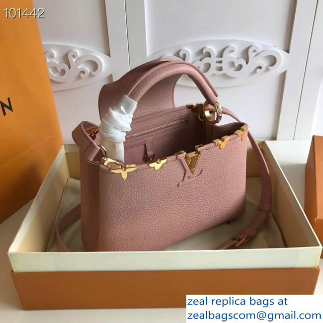 Louis Vuitton Capucines BB Bag Blooms Crown M54665 Magnolia