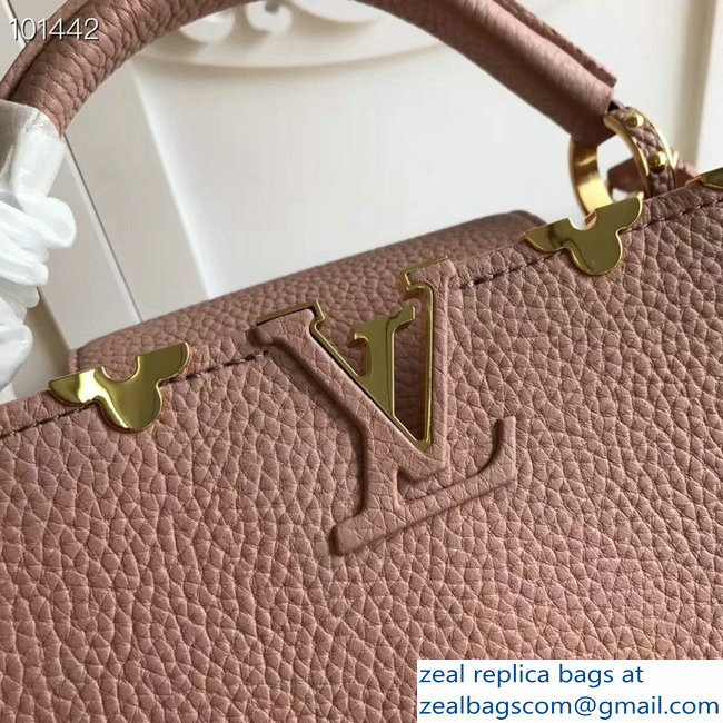 Louis Vuitton Capucines BB Bag Blooms Crown M54665 Magnolia - Click Image to Close