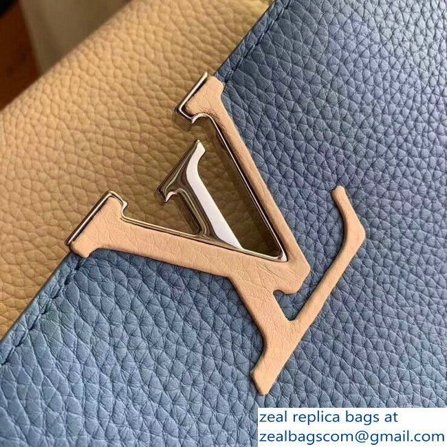 Louis Vuitton Capucines BB Bag Colorblock M52986 Bleu Naval