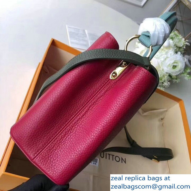 Louis Vuitton Capucines BB Bag Colorblock M52990 Fuchsia - Click Image to Close