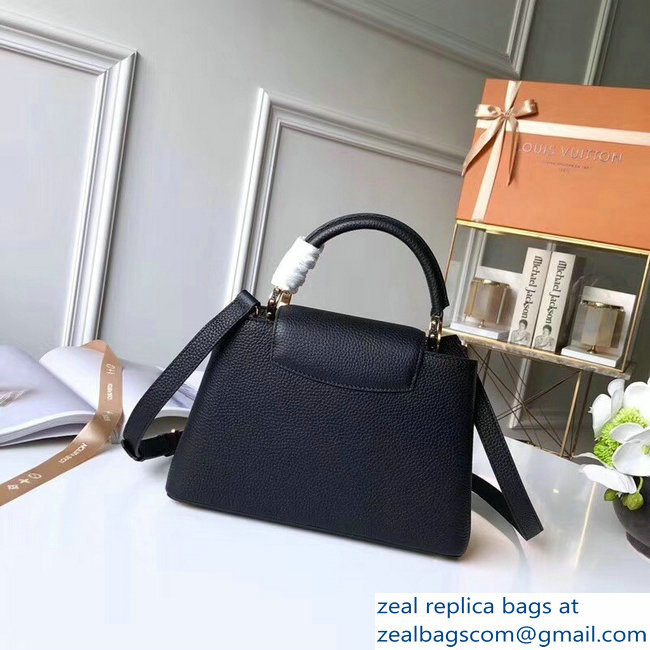 Louis Vuitton Capucines BB Bag Iris Blossom M54697 Black - Click Image to Close