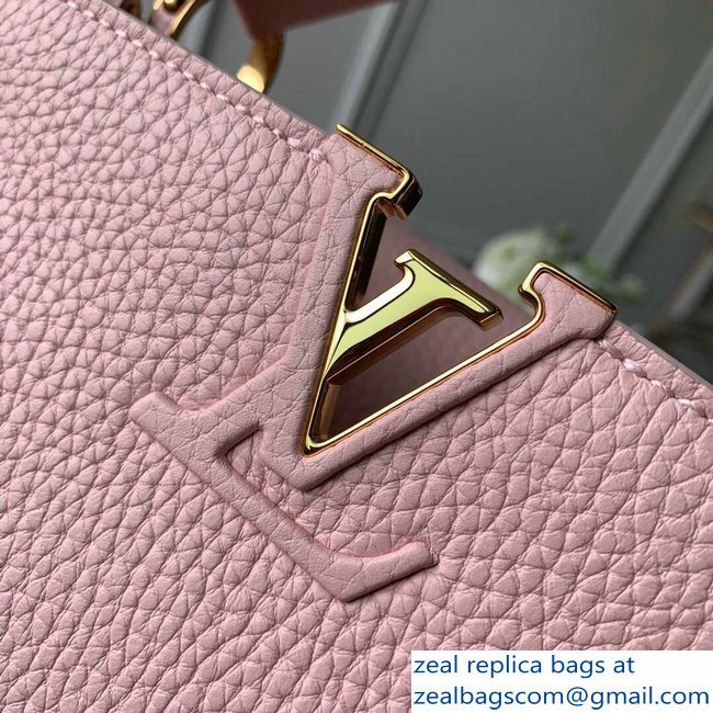 Louis Vuitton Capucines BB Bag M52451 Magnolia/Gold - Click Image to Close