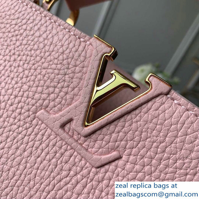 Louis Vuitton Capucines BB Bag M52451 Magnolia/Gold