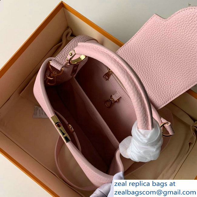 Louis Vuitton Capucines BB Bag M52451 Magnolia/Gold - Click Image to Close