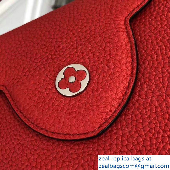 Louis Vuitton Capucines BB Bag M94754 Red/Silver - Click Image to Close