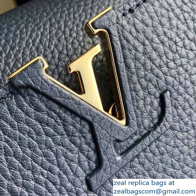 Louis Vuitton Capucines BB Bag Python Handle Bleu Marine - Click Image to Close
