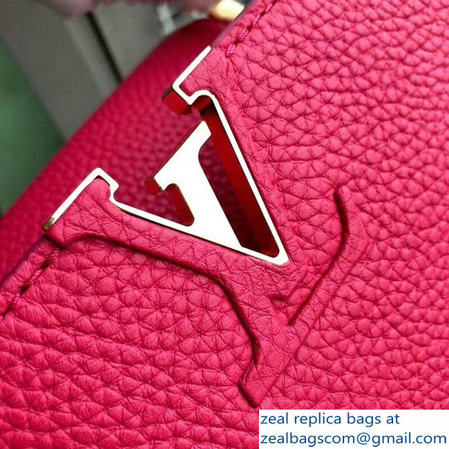 Louis Vuitton Capucines BB Bag Python Handle N90088 Framboise - Click Image to Close