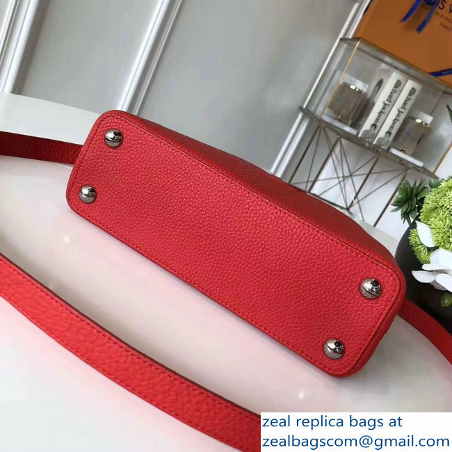 Louis Vuitton Capucines BB Bag Python Handle N92039 Rubis - Click Image to Close