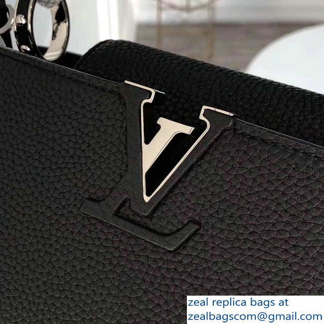 Louis Vuitton Capucines BB Bag Python Handle N92040 Noir