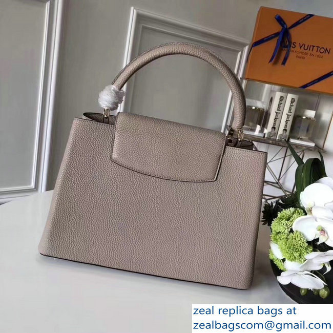 Louis Vuitton Capucines MM Bag M94428 Galet - Click Image to Close