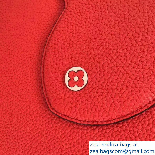 Louis Vuitton Capucines MM Bag M94740 Red/Silver