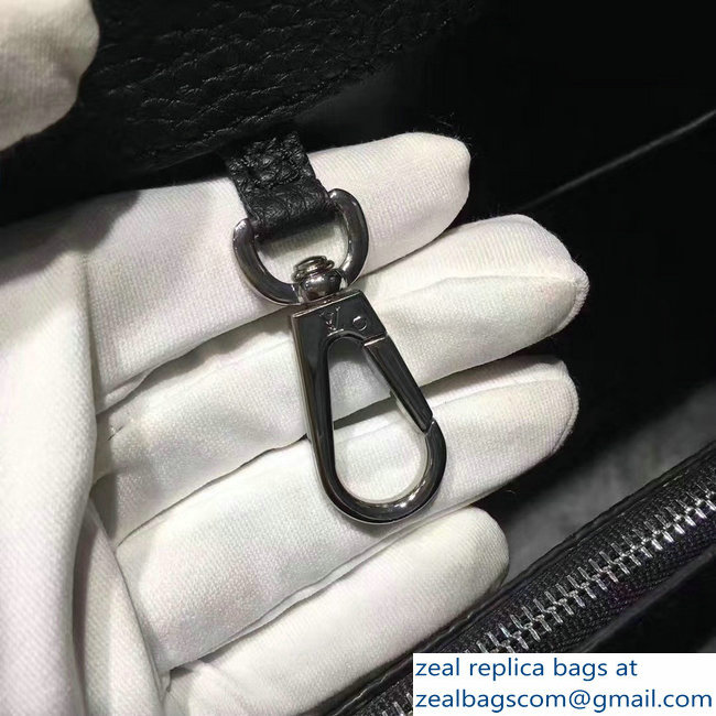 Louis Vuitton Capucines MM Bag Python Handle N91659 Noir - Click Image to Close
