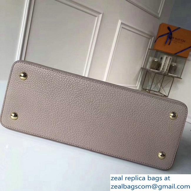 Louis Vuitton Capucines MM Bag Python Handle N91711 Galet - Click Image to Close