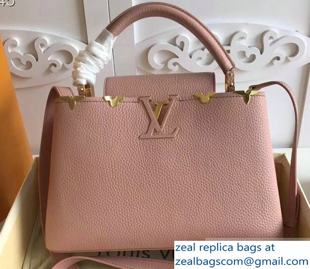 Louis Vuitton Capucines PM Bag Blooms Crown M54664 Magnolia - Click Image to Close