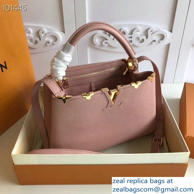 Louis Vuitton Capucines PM Bag Blooms Crown M54664 Magnolia