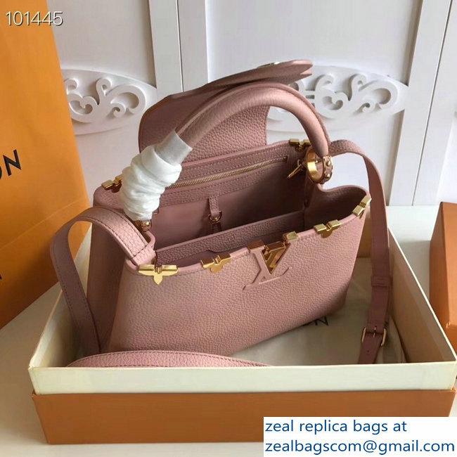 Louis Vuitton Capucines PM Bag Blooms Crown M54664 Magnolia - Click Image to Close