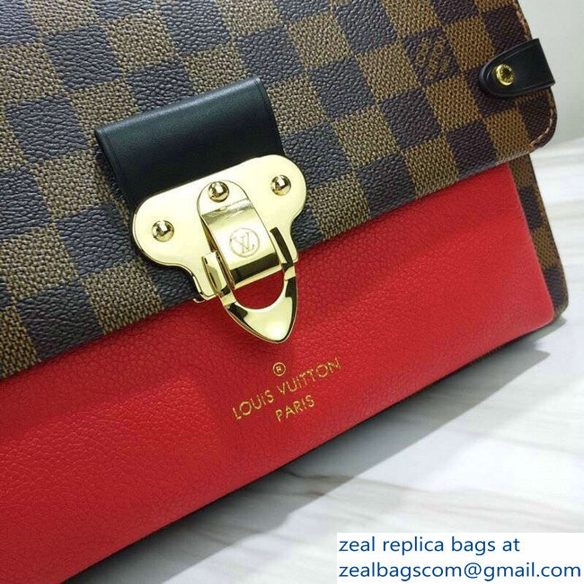 Louis Vuitton Damier Ebene Canvas Vavin PM Chain Bag Cherry 2019 - Click Image to Close