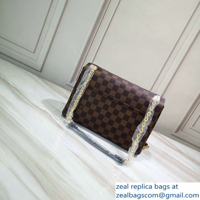 Louis Vuitton Damier Ebene Canvas Vavin PM Chain Bag N40108 Noir 2019