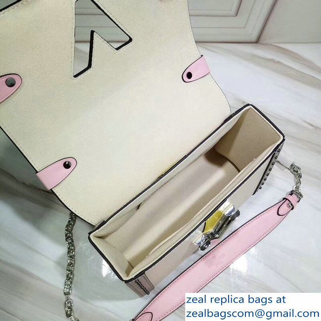 Louis Vuitton EPI Leather Twist MM Bag Studded Creamy 2019 - Click Image to Close