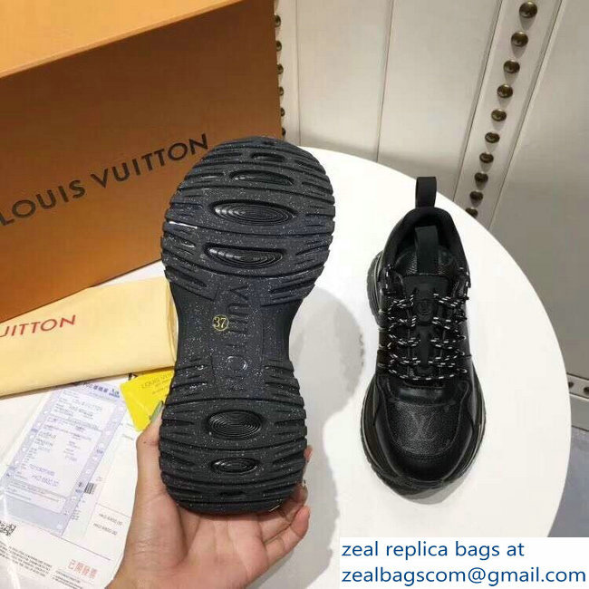 Louis Vuitton Heel 5cm Run Away Pulse Sneakers 02 2019 - Click Image to Close