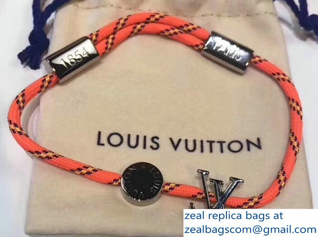 Louis Vuitton LV Fluo Necklace Bracelet MP2144 Orange