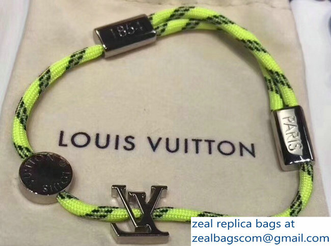 Louis Vuitton LV Fluo Necklace Bracelet MP2145 Yellow