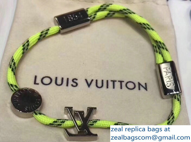 Louis Vuitton LV Fluo Necklace Bracelet MP2145 Yellow - Click Image to Close