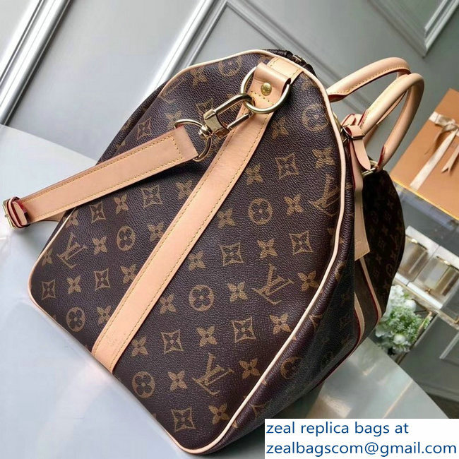 Louis Vuitton Monogram Canvas Keepall 45/50/55 With Shoulder Strap - Click Image to Close