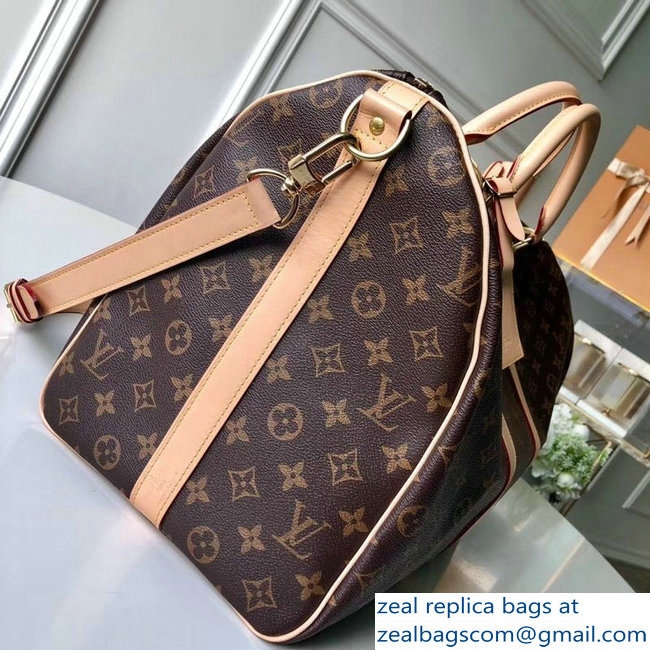 Louis Vuitton Monogram Canvas Keepall 45/50/55 With Shoulder Strap